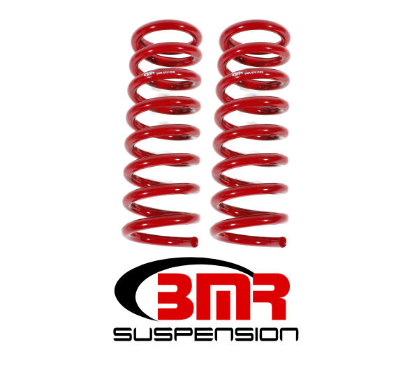 BMR 64-72 A-Body Front Lowering Springs - Red