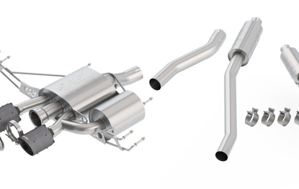 Borla 17-18 Honda Civic Type R 2.0L 2.75in Atak Adjustable Catback Exhaust (Carbon Fiber Black Tip)