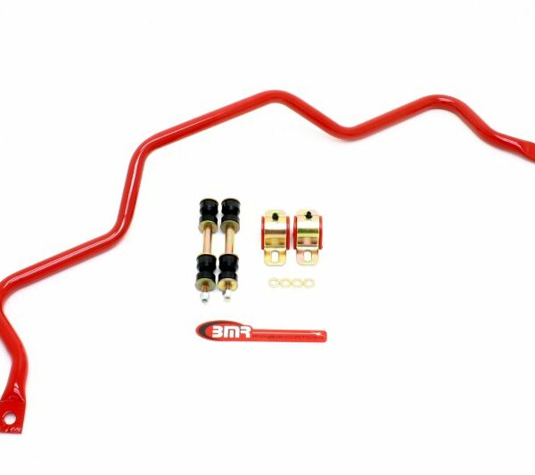 BMR 82-02 3rd Gen F-Body Rear Hollow 25mm Sway Bar Kit w/ Bushings - Red