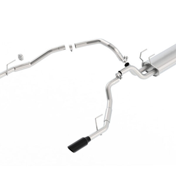 Borla 09-17 Dodge Ram 1500 5.7L V8 3in to Dual 2.5in Single Round Rolled Angle-Cut S-type Exhaust