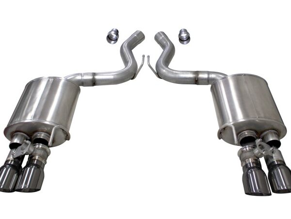 Corsa 2018-2023 Ford Mustang GT Fastback 5.0L 3in Sport Axle-Back Exhaust w/ 4in Gunmetal Tips