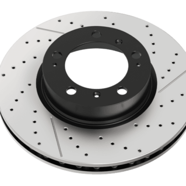 DBA 14-18 Maserati Ghibli (M157) En-Shield OE Drilled Front Brake Rotor