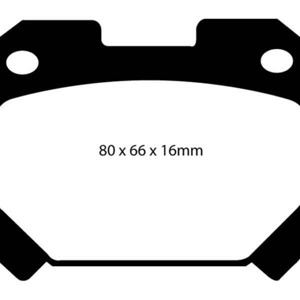 EBC 93-98 Toyota Supra 3.0 Twin Turbo Redstuff Rear Brake Pads