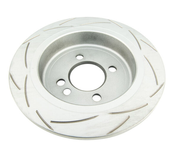 DBA 02-06 Mini Cooper Rear Slotted Street Series Rotor