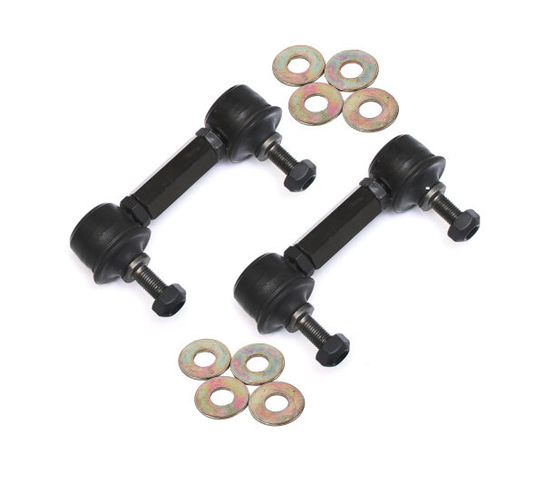 BMR 10-11 5th Gen Camaro Rear Sway Bar End Link Kit - Black