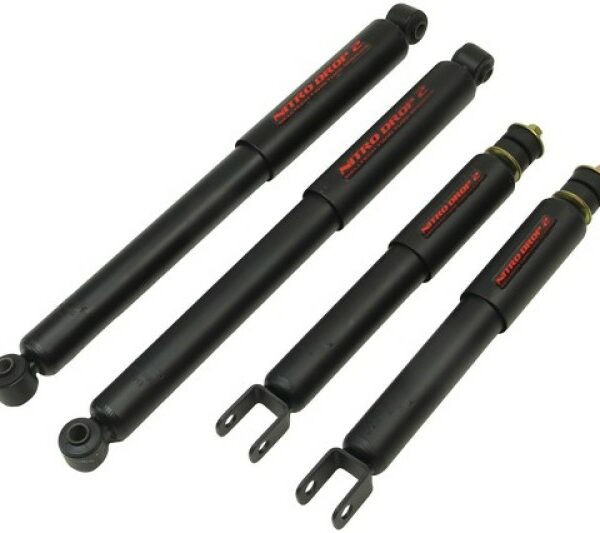 Belltech 99-06 GMC Sierra 1500 / Chevrolet Silverado 1500 Nitro Drop 2 Shock Absorber Set