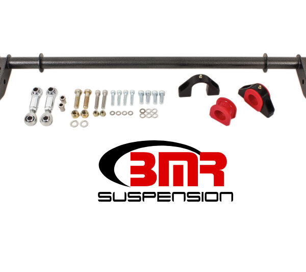 BMR 10-15 5th Gen Camaro Rear Hollow 1.375in Xtreme Anti-Roll Kit - Black Hammertone