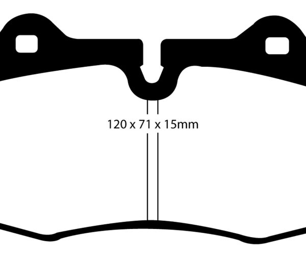 EBC 03-04 Infiniti G35 3.5 (Manual) (Brembo) Bluestuff Front Brake Pads