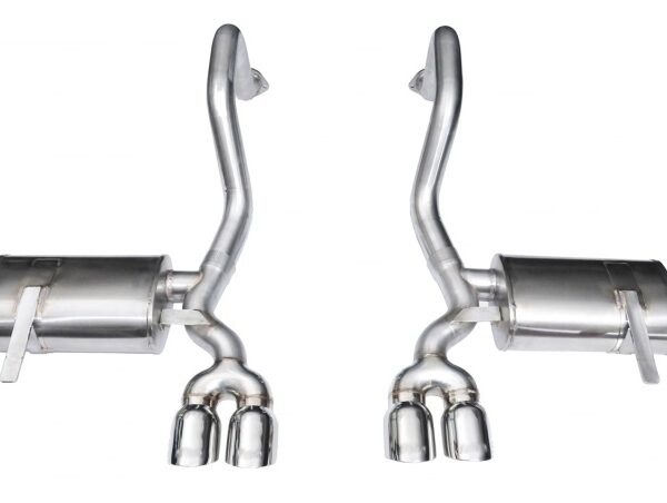 Corsa 1997-2004 Chevrolet Corvette C5 Z06 5.7L V8 Polished Xtreme Axle-Back Exhaust
