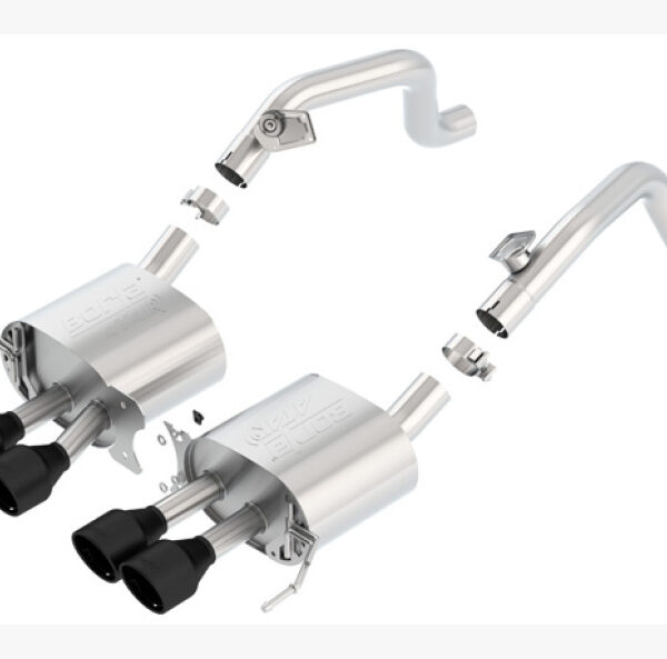 Borla 14-18 C7 Corvette Stingray Axle-Back ATAK Exhaust 2.75in To Muffler Dual 2.0in Out 4.25in Tip