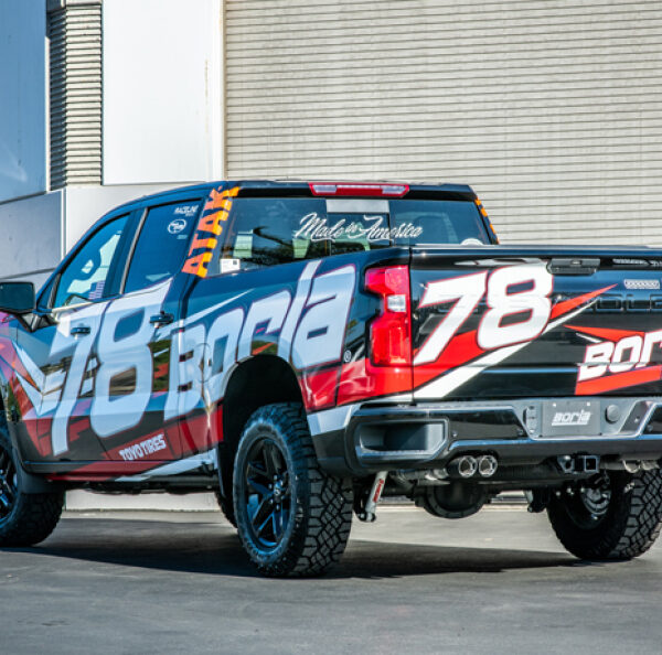 Borla 19 Chevrolet Silverado/GMC Sierra 1500 6.2L SS ATAK Catback Exhaust - Carbon Fiber Tips