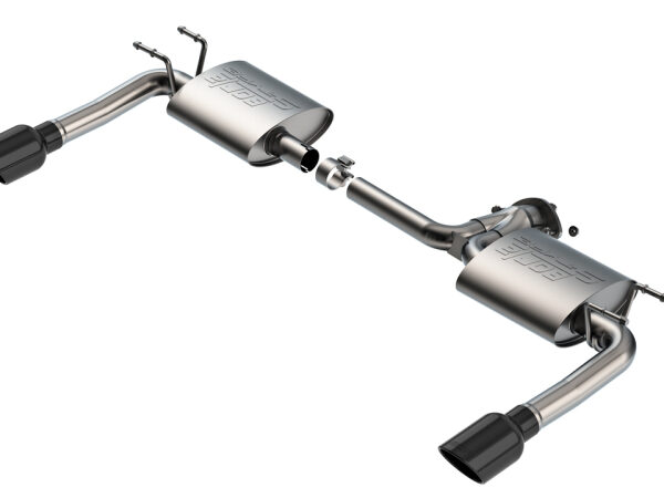 Borla 19-23 Mazda 3 NA / 21-23 Mazda 3 Turbo S-Type Axle Back Exhaust w/ 4in Black Tips