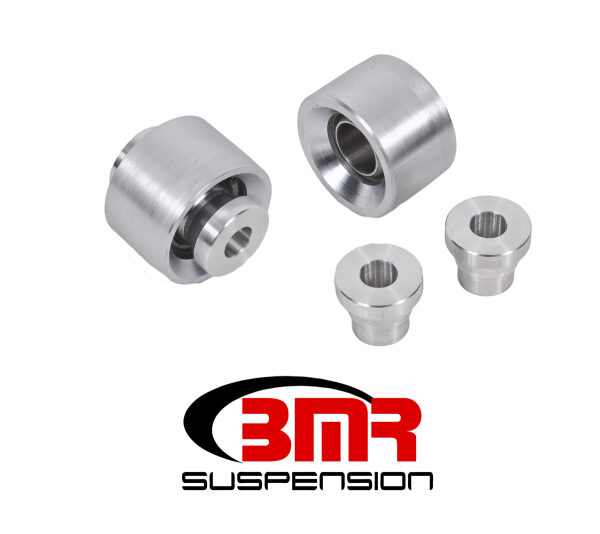 BMR 15-17 S550 Mustang STD. Rear Lower Control Arm Bearing Kit - Silver Zinc