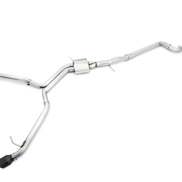 AWE Tuning Audi B9 A5 Track Edition Exhaust Dual Outlet - Diamond Black Tips (Includes DP)