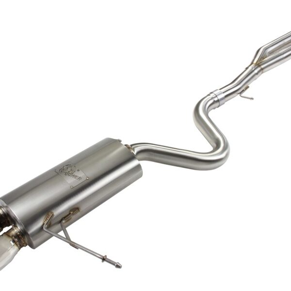 aFe MACHForce Exhaust Cat-Back SS-304 w/ Polished Tips 07-13 BMW 328i (E92/93) L6 3.0L Non-Turbo