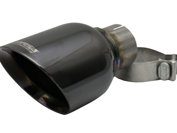 Corsa 2011-2024 Single Universal 2.5in Inlet / 4.5in Outlet Black PVD Pro-Series Tip Kit