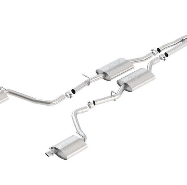 Borla 2015 Dodge Challenger 3.6L V6 ATAK Catback Exhaust No Tips Factory Valance