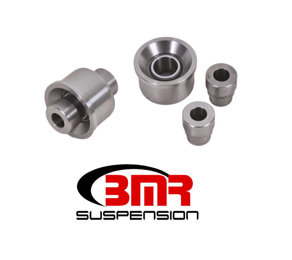 BMR 79-04 Ford Mustang 8.8in Differential Bearing Kit Spherical Bearings Stainless Steel Housing