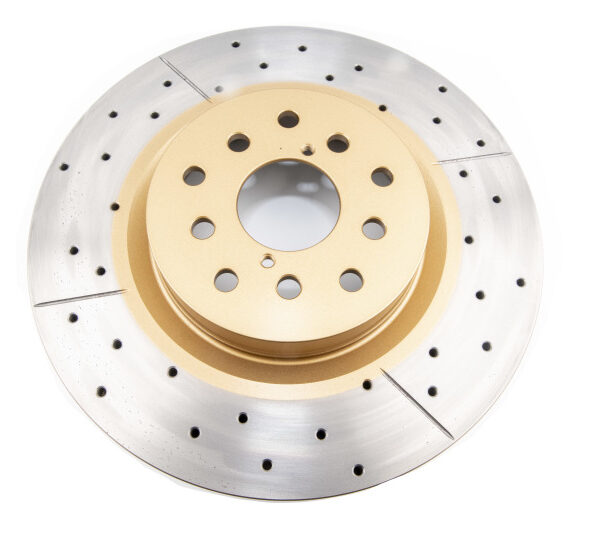 DBA 05-08 Legacy GT Front Drilled & Slotted Street Series Rotor