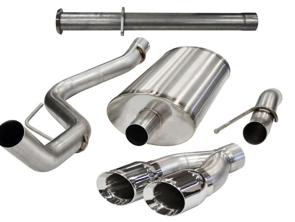 Corsa 2011-2014 Ford F-150 Raptor 6.2L V8 145in Wheelbase Polished Xtreme Cat-Back Exhaust