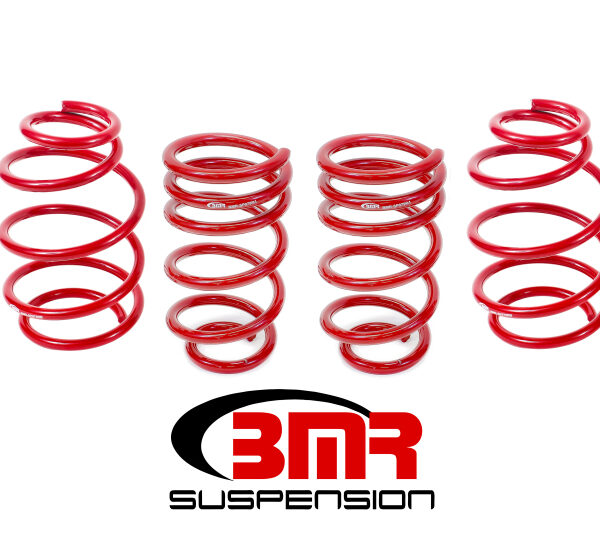 BMR 10-15 5th Gen Camaro V8 Lowering Spring Kit (Set Of 4) - Red