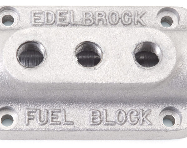 Edelbrock Fuel Block Triple As Cast