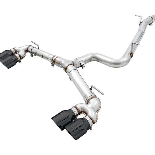 AWE Tuning 15-17 Volkswagen Golf R MK7 Track Edition Exhaust - Diamond Black Tips (102mm)