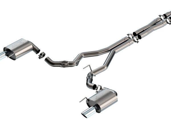 Borla 2024 Ford Mustang GT 5.0L V8 w/o Active Exhaust ATAK Cat-Back Exhaust System