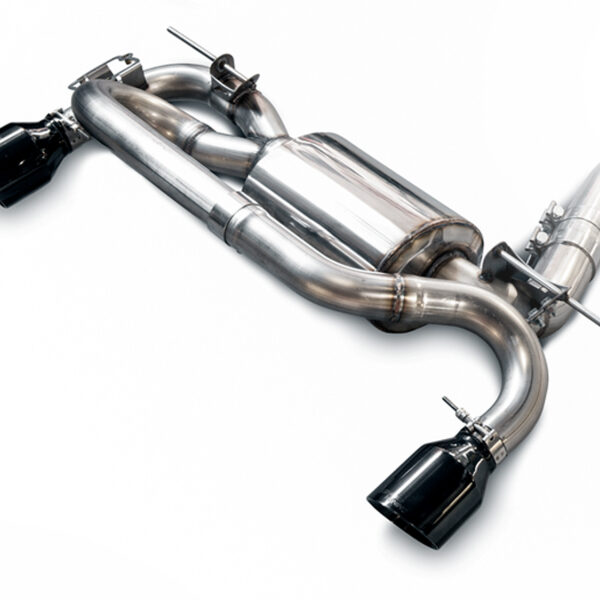 AWE Tuning BMW F22 M235i / M240i Touring Edition Axle-Back Exhaust - Diamond Black Tips (102mm)
