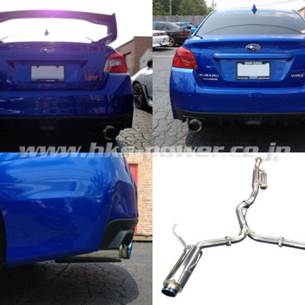 HKS Hi-Power Muffler WRX STI/WRX 2015 US