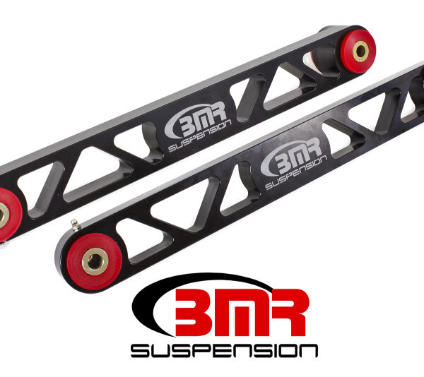 BMR 05-14 S197 Mustang Billet Aluminum Lower Control Arms (Polyurethane) - Black Anodized