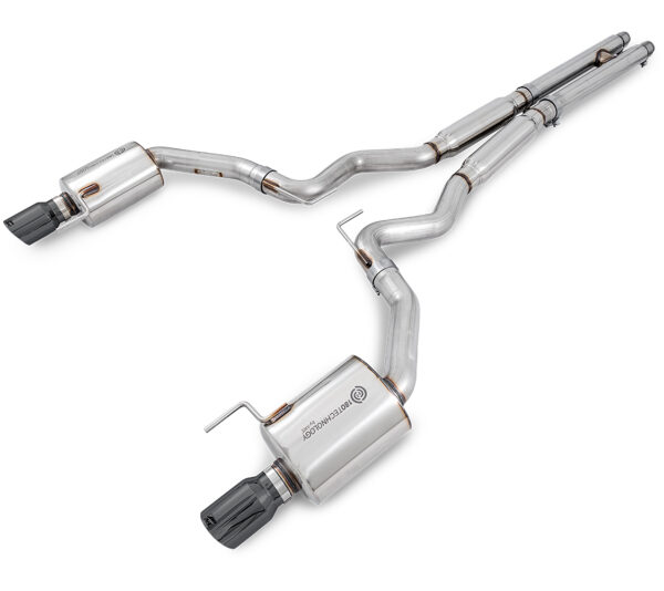 AWE Tuning S550 Mustang GT Cat-back Exhaust - Touring Edition (Diamond Black Tips)