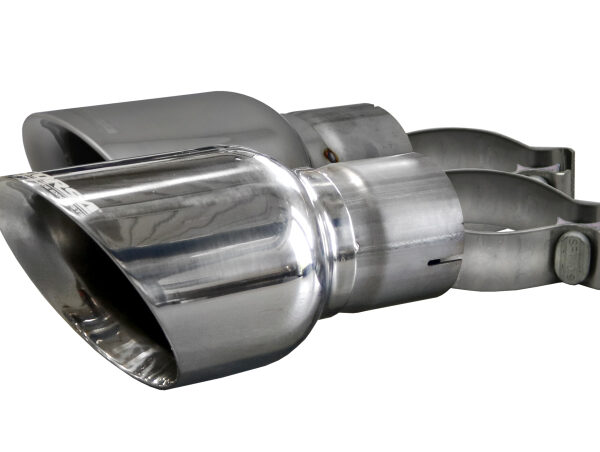Corsa 2015-2017 Ford Mustang GT 3.0in Inlet / 4.5in Outlet Polished Tip Kit (For Corsa Exhaust Only)