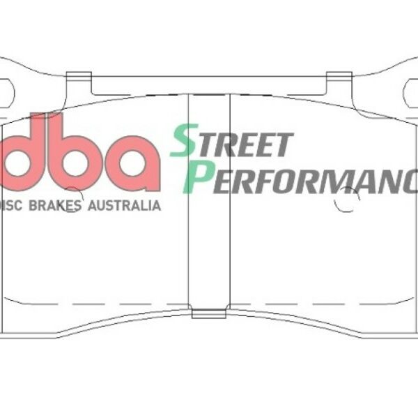 DBA 09-11 Nissan GT-R SP500 Rear Brake Pads