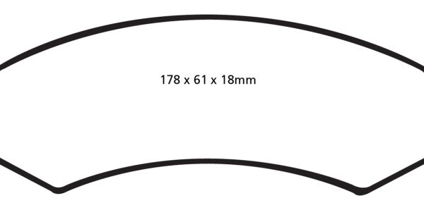 EBC 06-09 Chrysler Aspen 4.7 Yellowstuff Front Brake Pads