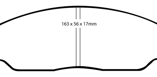 EBC 05-10 Ford Mustang 4.0 Bluestuff Front Brake Pads