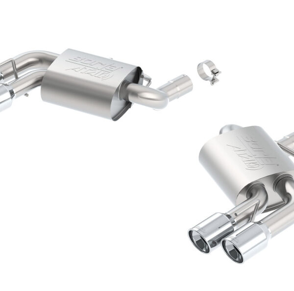 Borla 16 Chevy Camaro 6.2L Atak Rear Section Exhaust w/o Dual Mode Valves