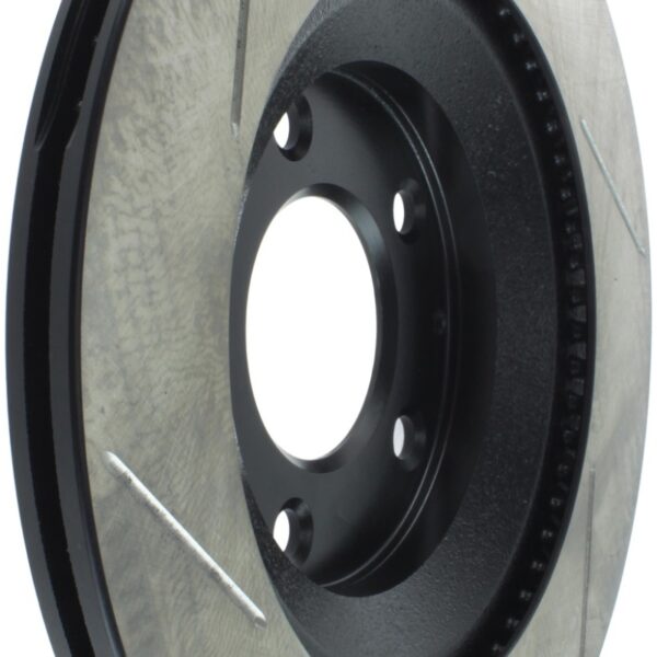 StopTech Power Slot 2003+ Mazda RX8 Slotted Left Rear Rotor - SPORT SUSPENSION ONLY