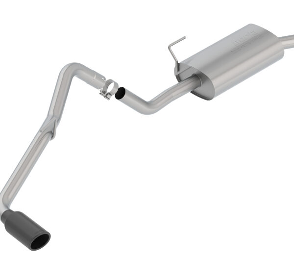 Borla 05-19 Nissan Frontier 4.0L V6 AT/MT Regular Cab S-type Exhaust (2wd/4wd) - Black Chrome Tip