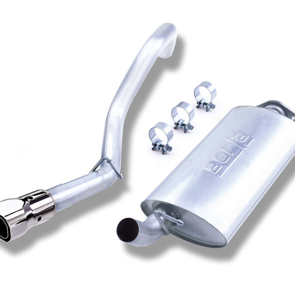 Borla 00-06 Jeep Wrangler Sport/SE/X/Rubicon Sahara 2.5L/4cyl 4.0L/6cyl SS Catback Exhaust