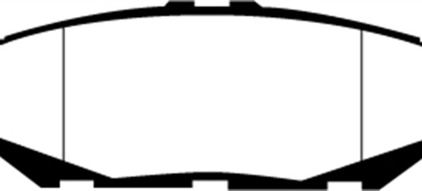 EBC 93-94 Lexus LS400 4.0 Greenstuff Rear Brake Pads