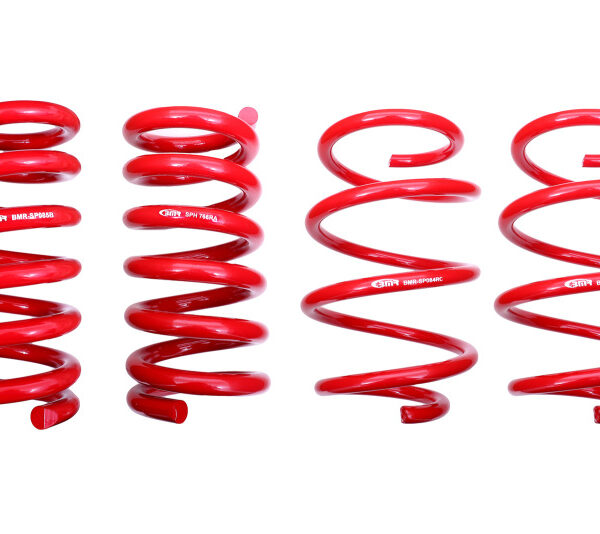 BMR 15-18 S550 Mustang Lowering Spring Kit (Set Of 4) - Red