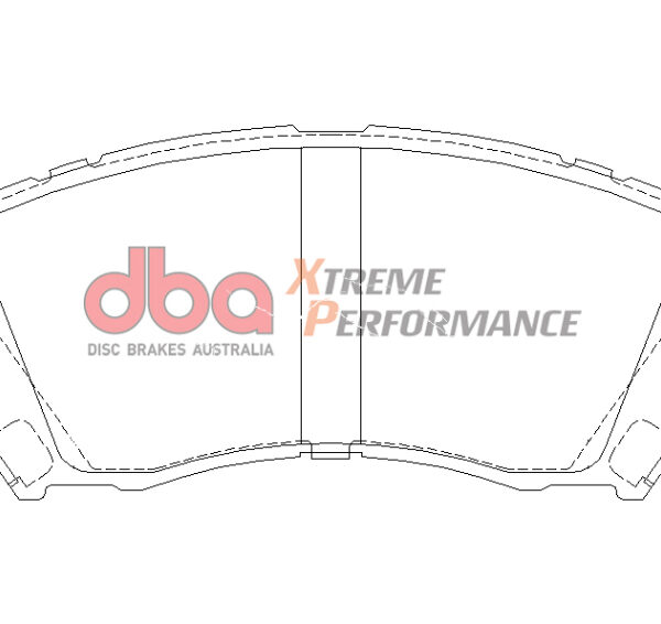 DBA 02-03 Subaru WRX / 98-01 Subaru Impreza XP650 Front Brake Pads