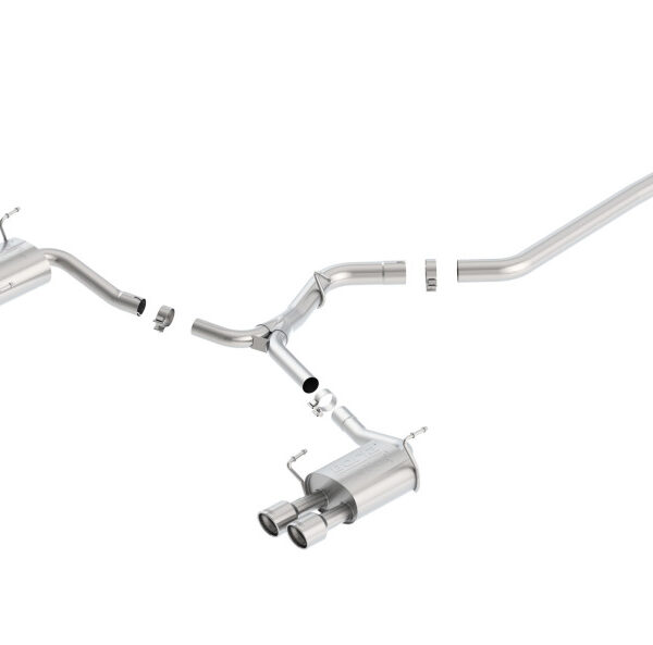 Borla 11-14 Subaru Impreza WRX/STI Sedan 4dr ATAK SS Catback Exhaust