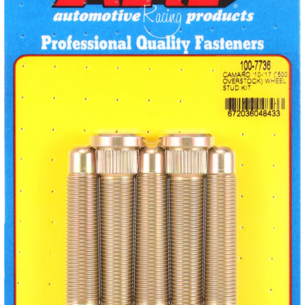 ARP 2015-2017 Chevrolet Camaro M14 .500in Over Stock Length Wheel Stud Kit