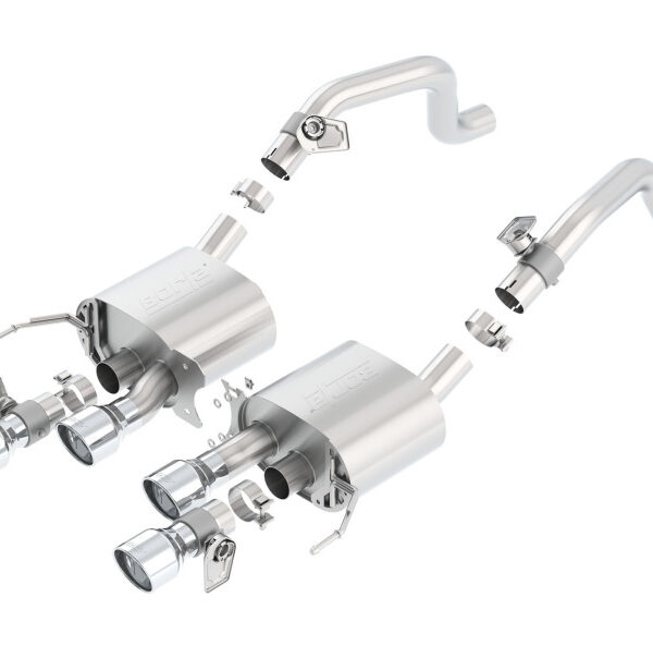 Borla 2014 Chevrolet Corvette C7 6.2L 8cyl S Type Exhaust w/ NPP Dual Mode (rear section only)