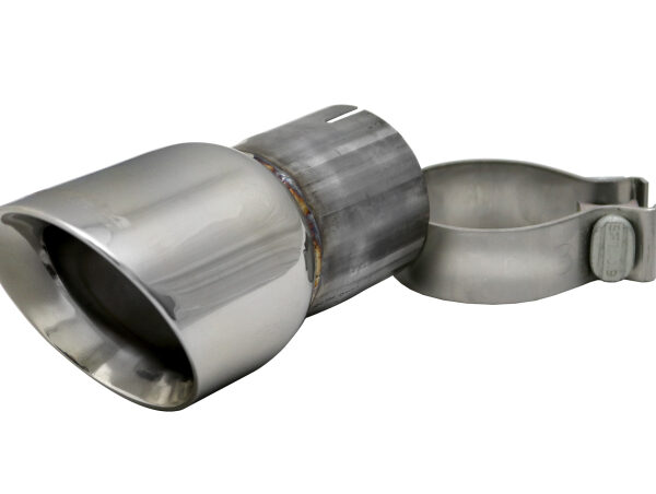 Corsa Single Universal 2.75in Inlet / 3.5in Outlet Polished Pro-Series Tip Kit