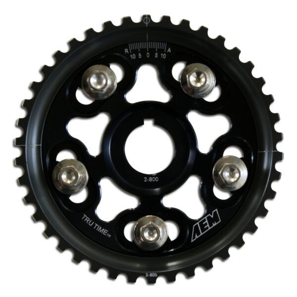 AEM 92-01 Honda Prelude Si VTEC/ Base & SH True Black Tru-Time Cam Gear