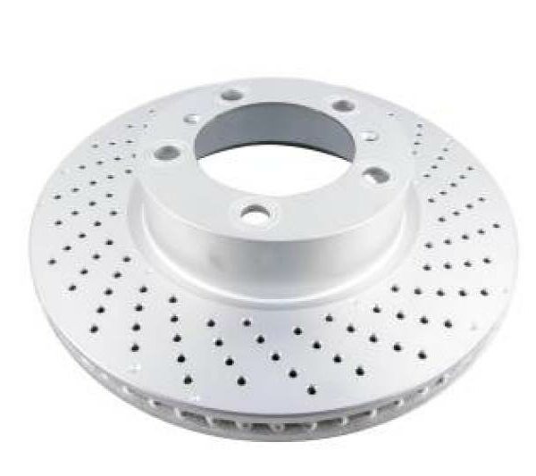 DBA 12-15 Mercedes-Benz SL400 AMG Sport Package Front En-Shield OE Drilled Rotor