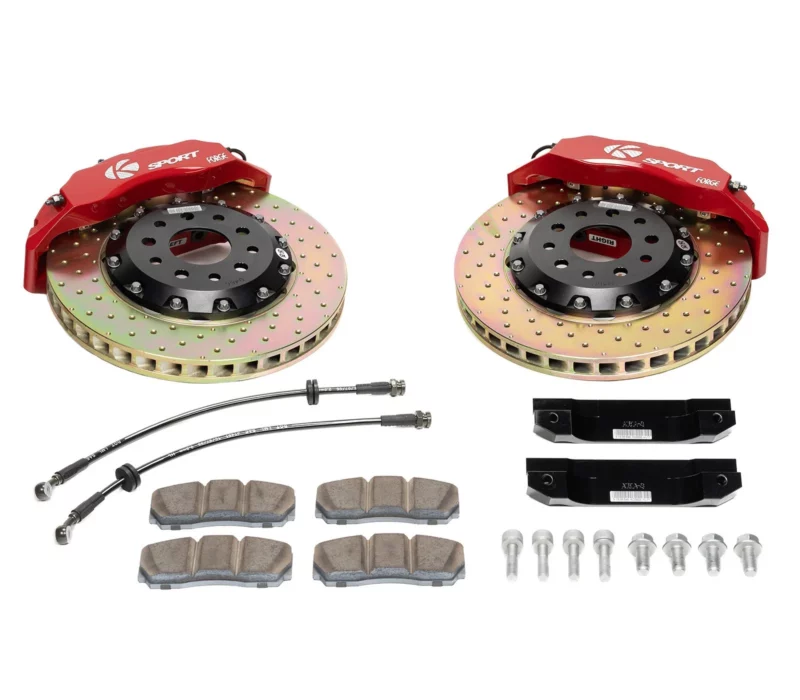 K-Sport 356mm/8-Piston SuperComp Front Brake Kit Audi B8
